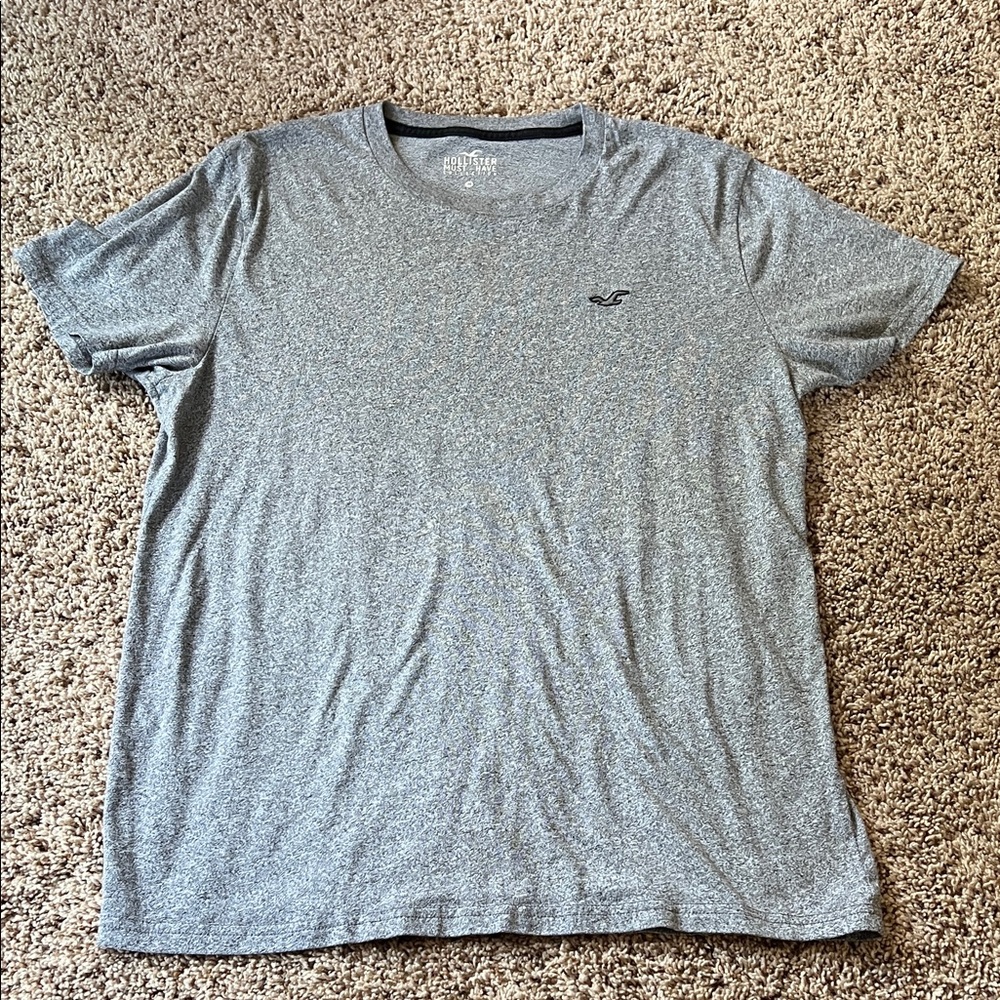 Hollister Heather Gray Men's Tee
